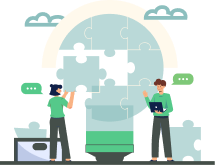 The Solution illustration